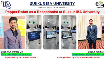 Pepper Robot as a Receptionist at Sukkur IBA University