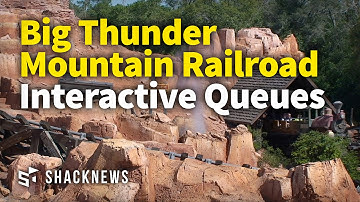 Big Thunder Mountain Railroad Interactive Queues