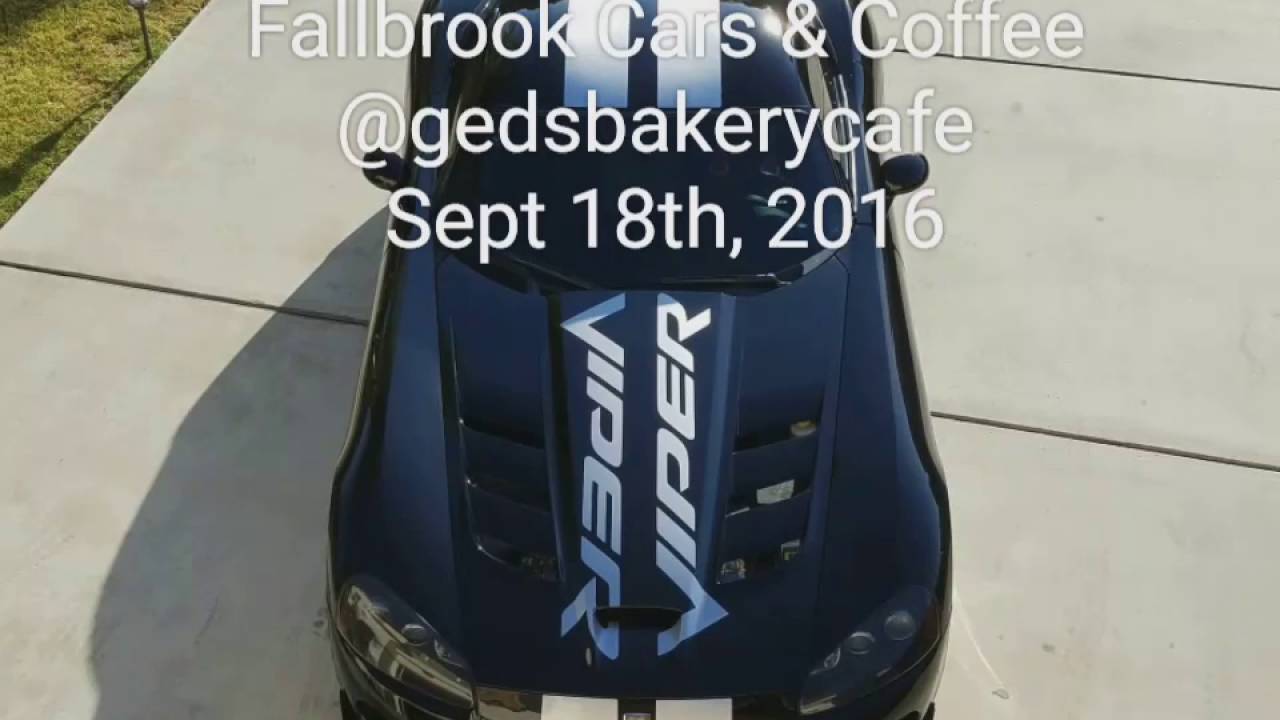 Cars & Coffee North County Fallbrook CA YouTube