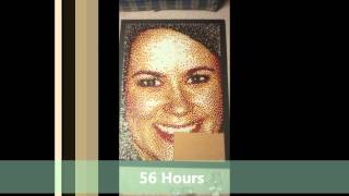 Full Engaged With ART! Push Pin Mosaic...16,500 thumb tacks News