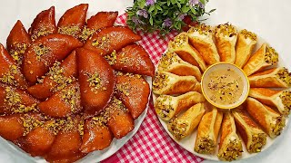 اطيب قطايف رمضانية بحشوة القشطة المنزلية وبمذاق وطعم رائع | مطبخ سوري | اطيب والذ الوصفات