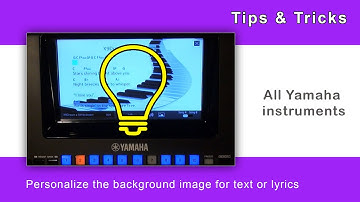 Personalize the background image for text or lyrics