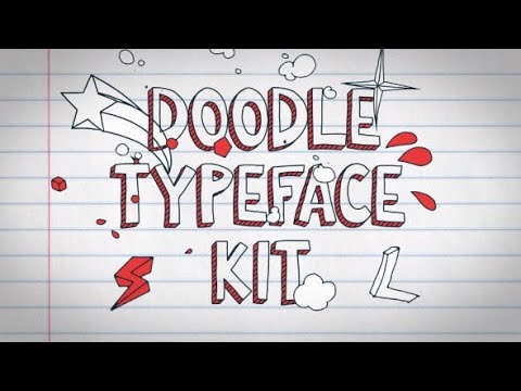 Doodle Typeface Kit (After Effects Template)