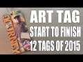How to: Art Tag - August - 12 Tags of 2015