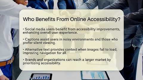 Who Benefits From Online Accessibility? - Everyday-Networking