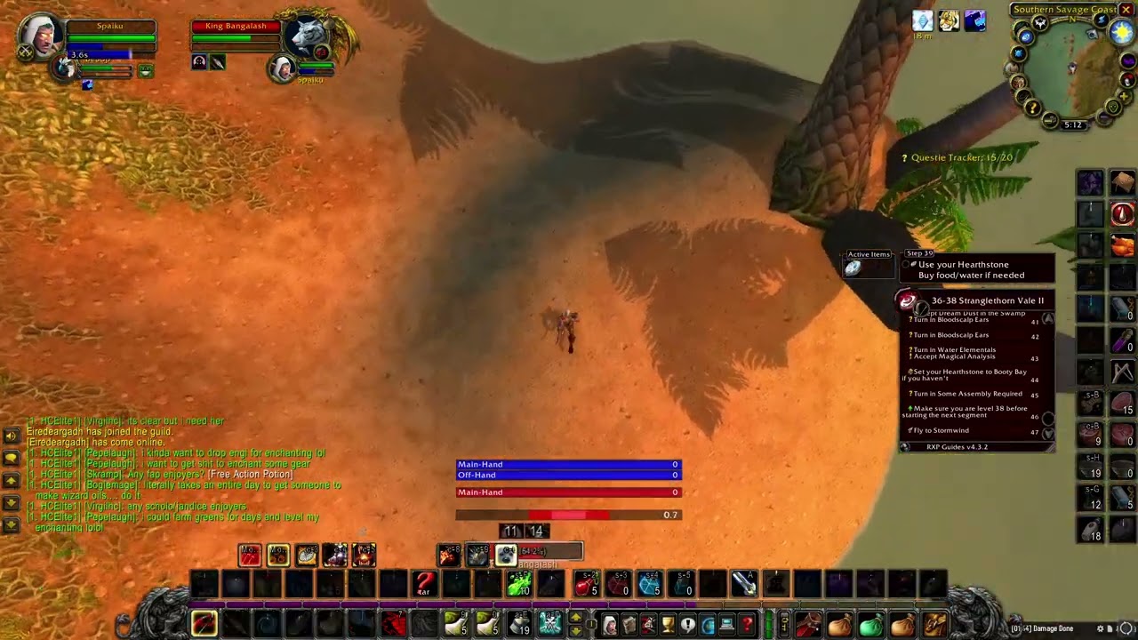 WoW Classic - Hardcore - Hunter solo kill King Bangalash achievement on level 38