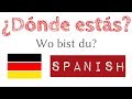 ¿Dónde estás? - 1 Pregunta - 50 Respuestas - Aprender Alemán - A1 (F&A2)