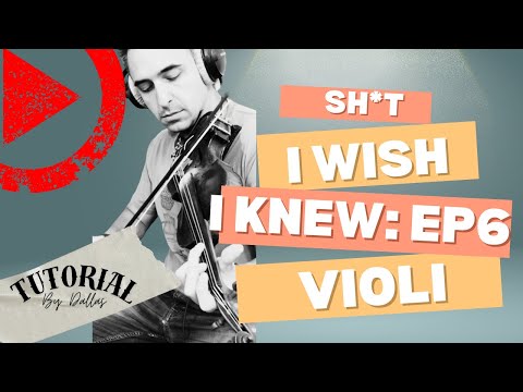SH*T I WISH I KNEW: Episode 6 - VIOLIN (NISIOTIKO) : Armenaki (TUTORIAL / BREAKDOWN / TIPS&TRICKS)
