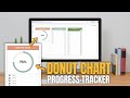 Creating a Donut Chart to with Percentage Track Progress in Google Sheets - Step-by-Step Tutorial