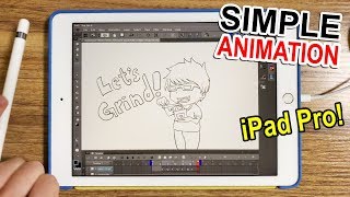 iPad Animation in Clip Studio