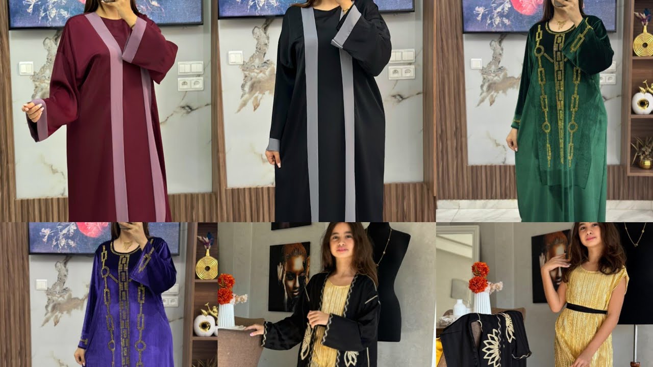 ملابس جديده وموضه احلى لكل مناسبات.ملابس كل انواع.Des vêtements de toutes sortes.🇨🇵🇲🇦#جلابه 