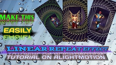 Make This Trending Effect In Alight Motio 😛|| । Linear Repeat Effect Tutorial On Alight Motion👍||