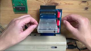 2 in 1: Running cartridges with 64NIC+ ethernet card on Commodore 64
