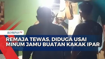 Remaja Ditemukan Tewas di Palembang, Diduga Usai Minum Jamu Buatan Kakak Ipar