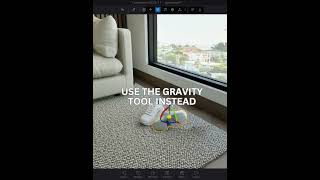 Use the Gravity tool - Twinmotion  #rendering #architecture #lumen