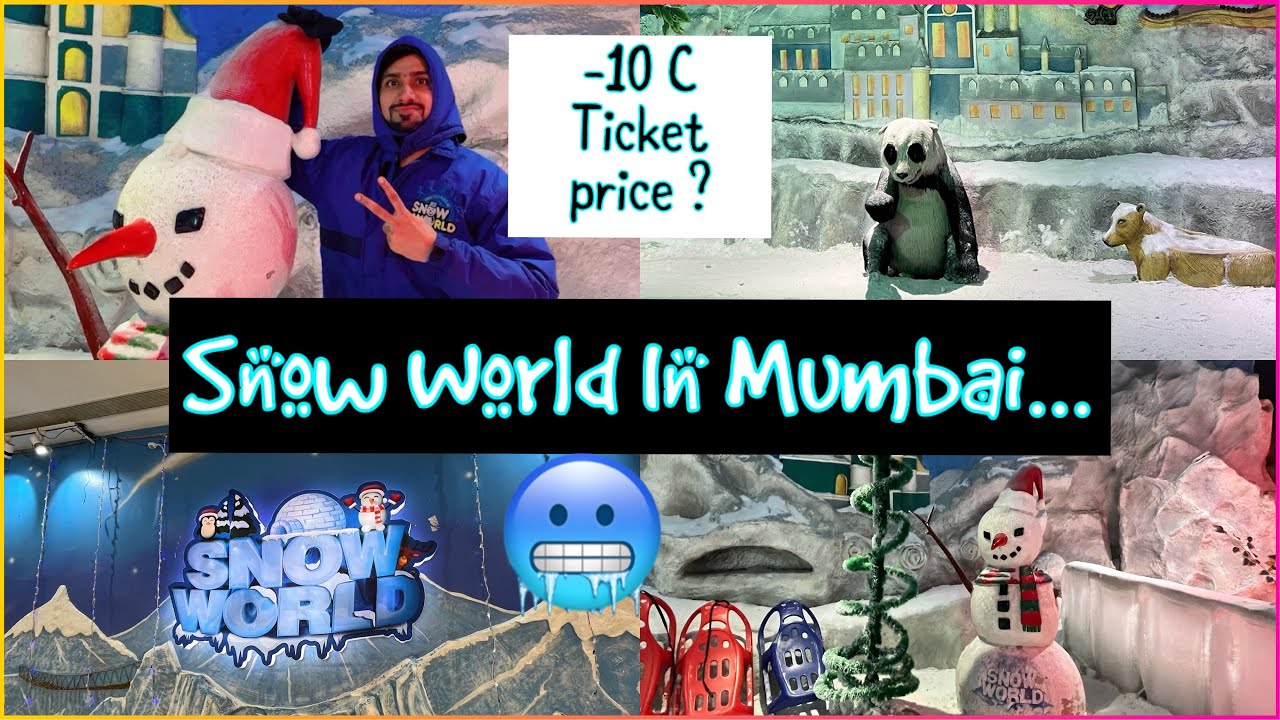 SNOW WORLD 🥶Kashmir wali vibe 😍| Pheonix Mall Kurla All Details snow Kindom 