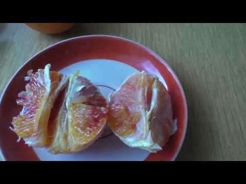 Кровавый апельсин необычный фрукт пробуем помесь мандарина с грейпфрута