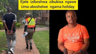 Ukuboshwa ngamaholi day ejele iziboshwa zibukisa ngawe 