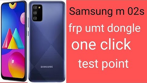 Samsung M02s FRP unlock by UMT// Samsung Mo2s Google Bypass