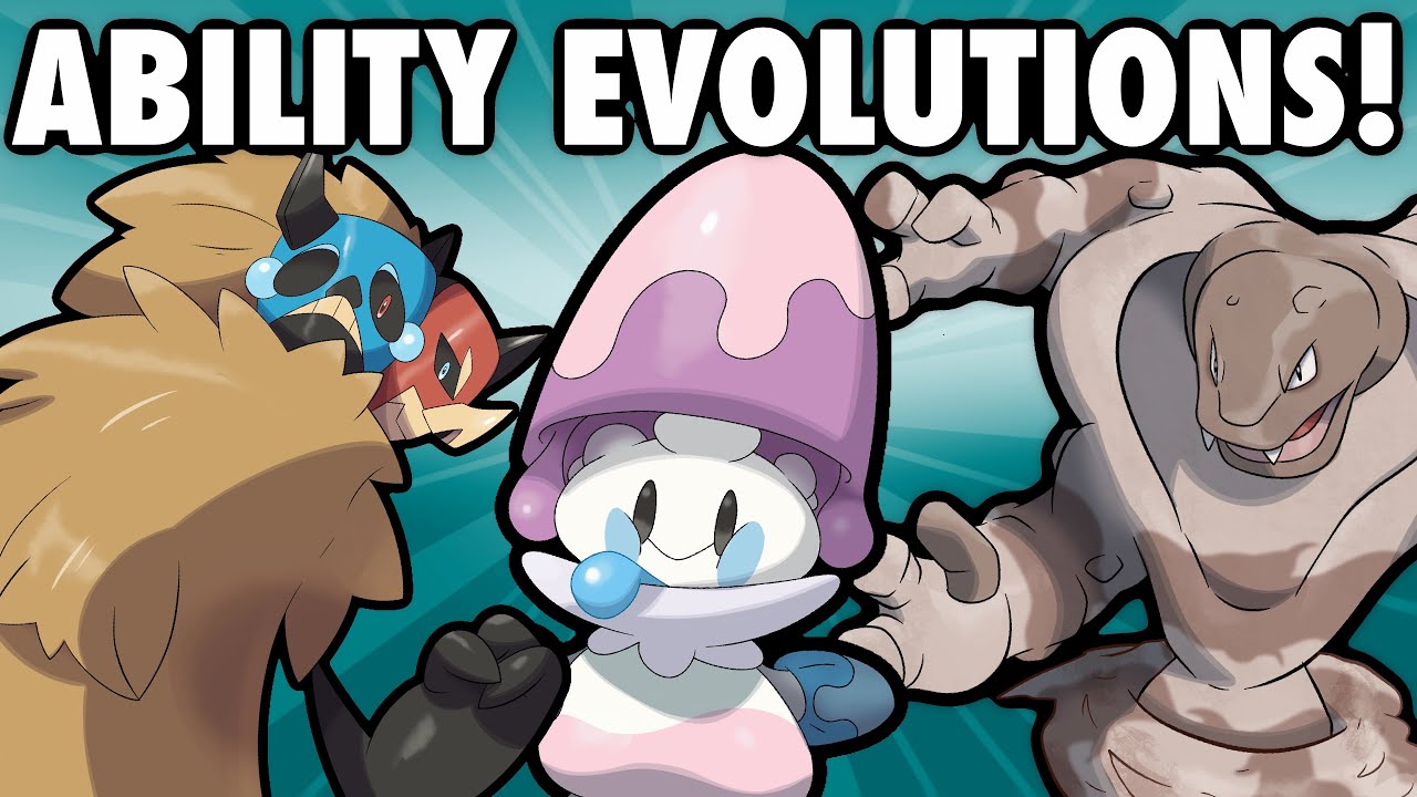 Что если бы СПОСОБНОСТИ ПОКЕМОНОВ стали причиной ЭВОЛЮЦИИ?