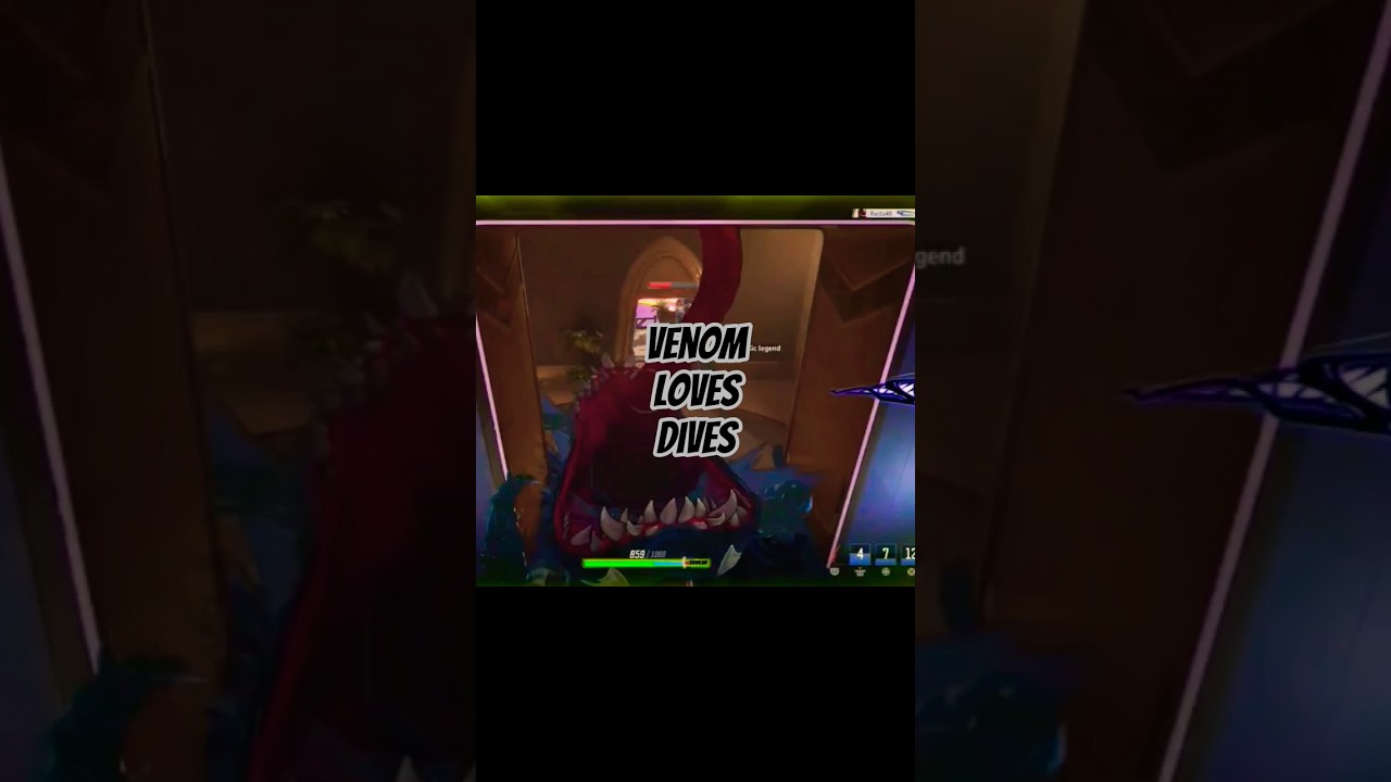 This is what a successful Venom dive looks like 