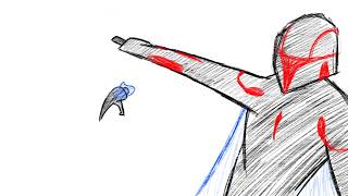 Fight Scene Practice | 2D Animation