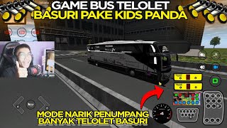 GAME BUS TELOLET BASURI! Bisa Pake Bus Kids Panda , Narik Penumpang & Ada Banyak Basuri screenshot 2