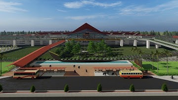 Rajashri Rama Varma Terminus, Ernakulam. at Kerala (Thesis Project)