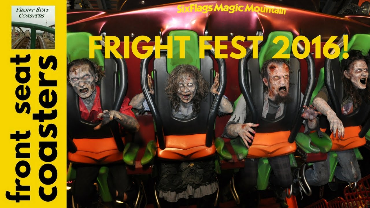 Fright Fest Opening Weekend at Six Flags Magic Mountain 24th Season to ...