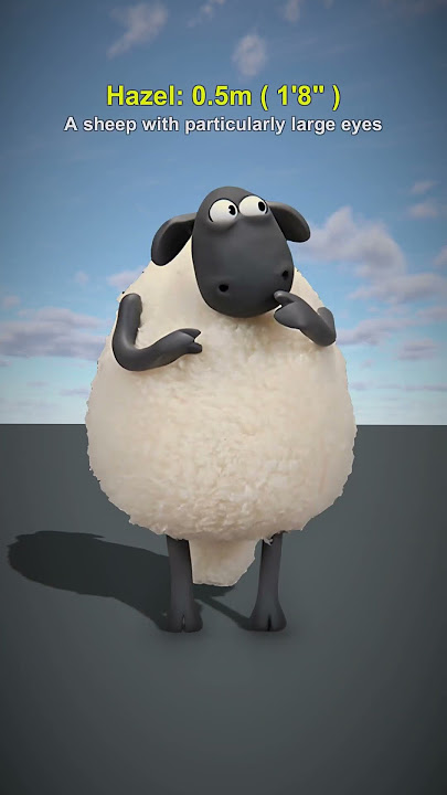 Shaun the Sheep Characters Size Comparison | Smallest to Largest #shaunthesheep  #animation