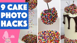 9 Cake Photography HACKS with a Phone or Camera screenshot 1