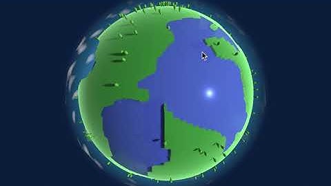 Simple planet in godot game engine