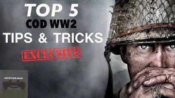 HOW TO BE GOOD AT COD WW2 - TOP 5 TIPS & TRICKS!
