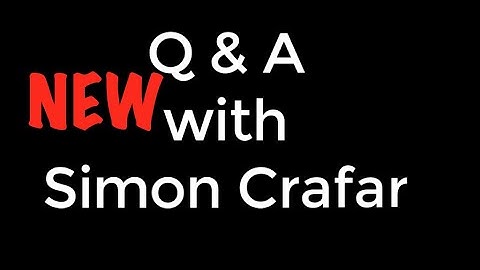 New!  Question & Answer with Simon Crafar
