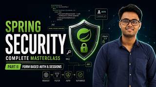 Spring Security Masterclass Part 2 - Form-Based, Sessions | Spring Boot | Java | Smit Roy | Smit4j