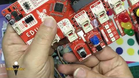 EDU:BIT บอร์ด micro:bit ที่ถูกเสริมชุดเกราะให้เหมาะกับการเริ่มต้นการเรียนการสอนแบบ STEM | unboxing