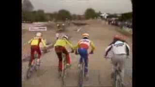 Dirt Bike - BMX Racing - crash- 1984