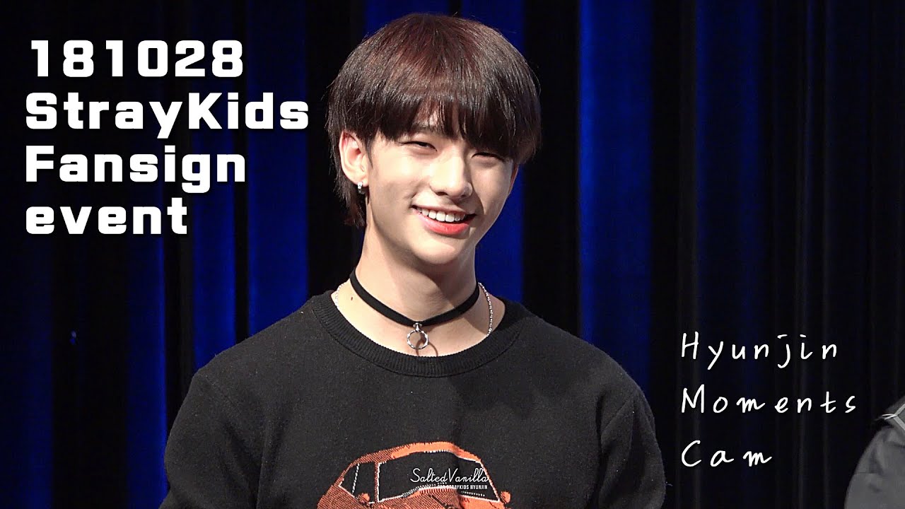 181028 현진 팬싸캠 ㅣ StrayKids Fansign Event Cam Hyunjin Focus l スキズヒョンジン