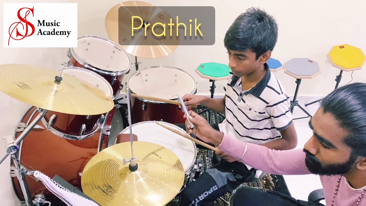Oru Maalai | Drums | Practice Session | Prathik | SS Music Academy | 2025