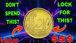 TOP 3:What are the BIGGEST 20 Euro Cent German Coins TODAY value.
