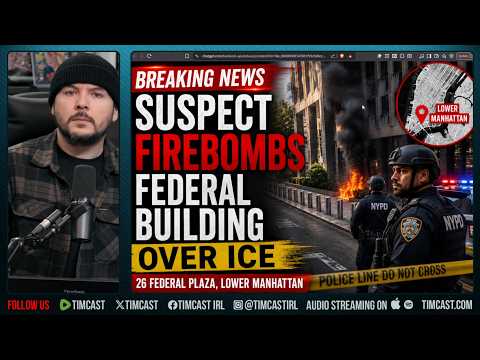 Thumbnail for 🚨BREAKING: ICE Office FIREBOMBED IN NYC | Tim Pool