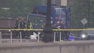Police shoot, critically wound man accused of hijacking trash truck near Encore Casino