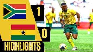 BAFANA BAFANA vs GHANA | MATCH HIGHLIGHTS | INTERNATIONAL FRIENDLY 