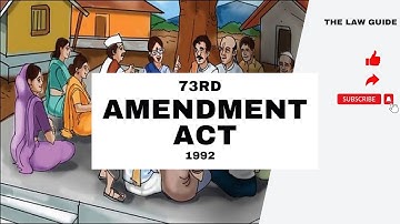 73rd Amendment Act 1992 | Indian Polity | Political Science | Indian Constitution| Easy Explanation