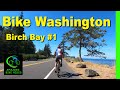 35 Minute Virtual Bike Ride | Washington Coast | Birch Bay | Cycling Workout | Armchair Traveler