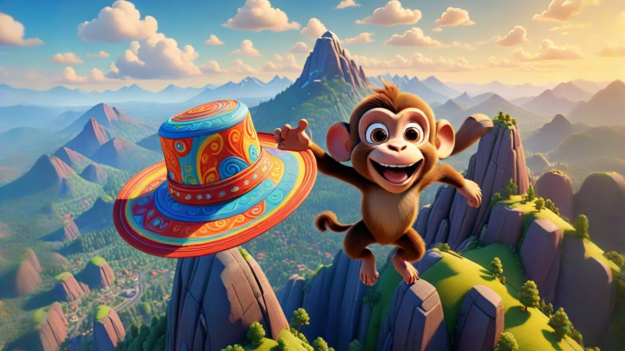 Where Did the Flying Hat Go? 🎩✨ | Learn Clothing Words & Action | Fun Preschool Learning for Kids