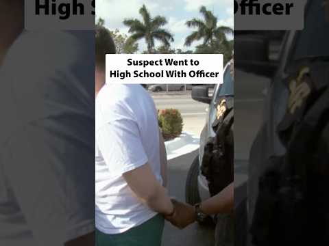 Driver Apologizes to Cop Before Realizing Other Officer Went to School With Him #arrest #copstvshow