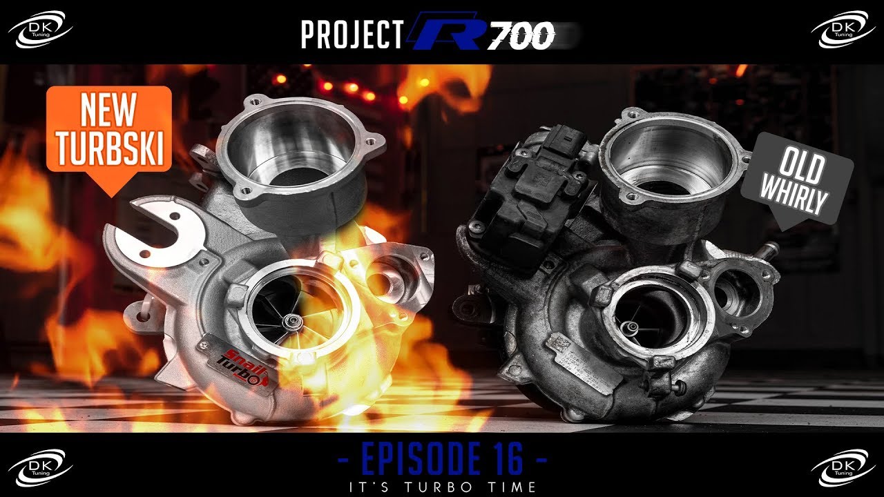 Golf R crazy *HYBRID* turbo! R700 project Episode 16 - YouTube
