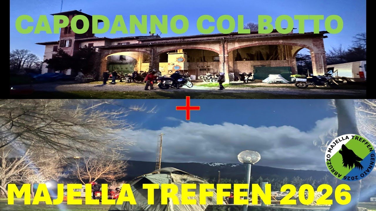 CAPODANNO COL BOTTO + MAJELLA TREFFEN 2026 IN MOTO