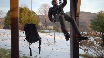 Rappelling into a Crevasse and Ascending Back Out with Minimal Gear